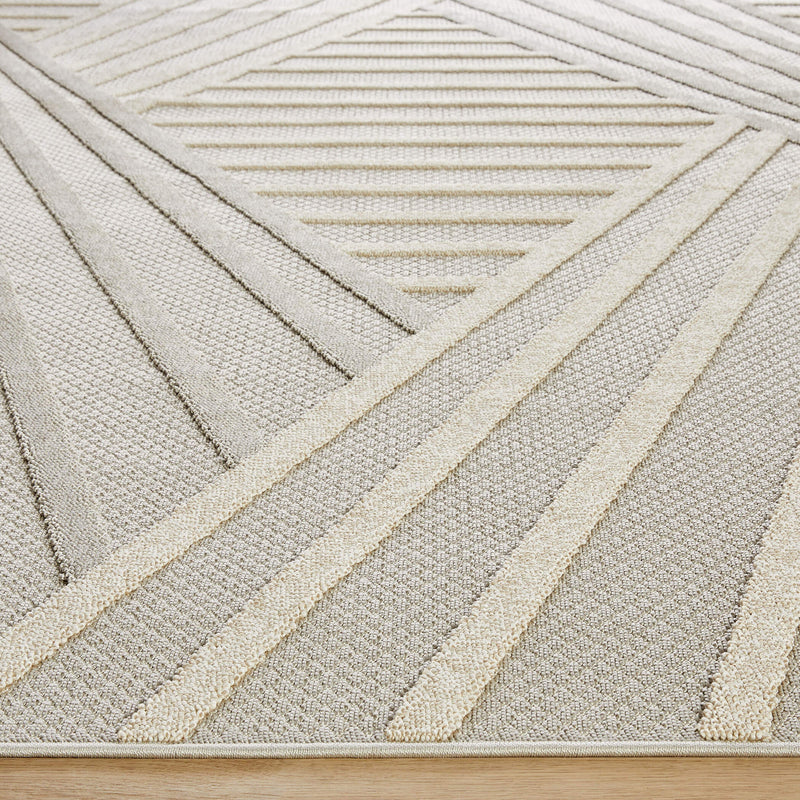 Laid Back Luxe Gray Linear - T2042 - 5' x 8'