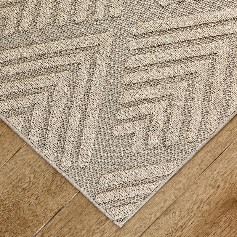 Laid Back Luxe Gray Geometric - T2044 - 3' x 8' Runner