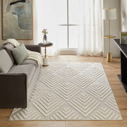 Laid Back Luxe Gray Geometric - T2044 - 5' x 8'