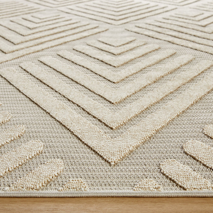 Laid Back Luxe Gray Geometric - T2044 - 10' x 13'