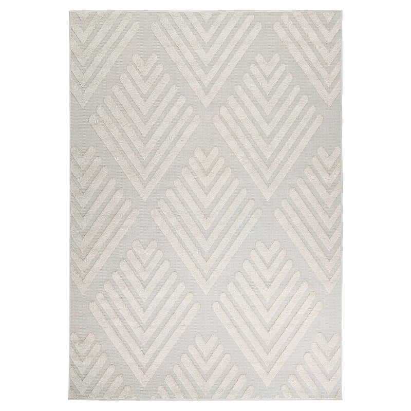 Laid Back Luxe Gray Geometric - T2044 - 5' x 8'