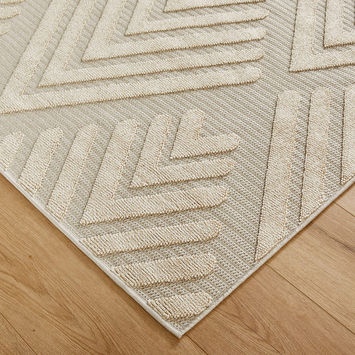 Laid Back Luxe Gray Geometric - T2044 - 5' x 8'