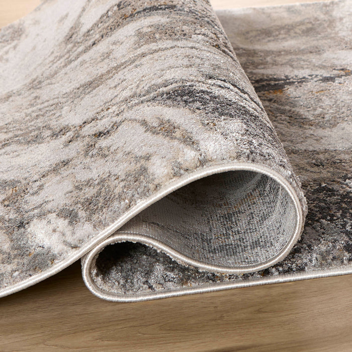 Hadim Brown Marbled - T2045 - 3' x 8' Runner