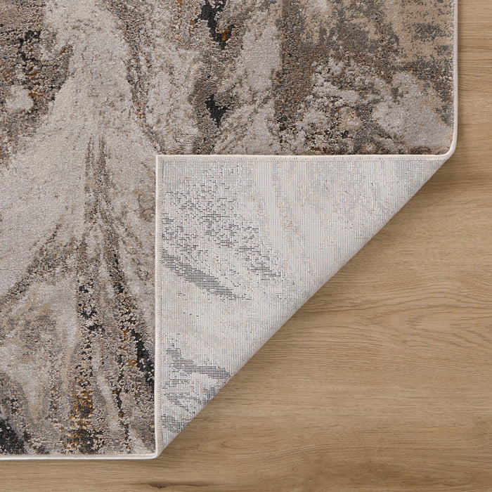 Hadim Brown Marbled - T2045 - 3' x 8' Runner
