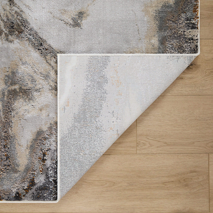 Hadim Brown Marbled - T2045 - 5' x 8'