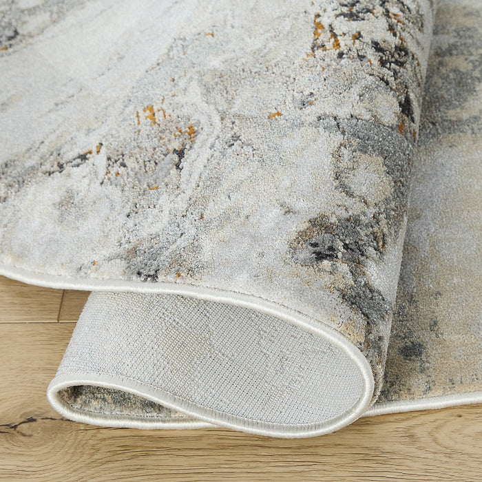 Hadim Brown Marbled - T2045 - 5' Round