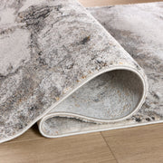 Hadim Gray Marbled - T2046 - 3' x 8' Runner