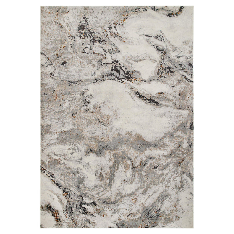 Hadim Gray Marbled - T2046 - 5' x 8'