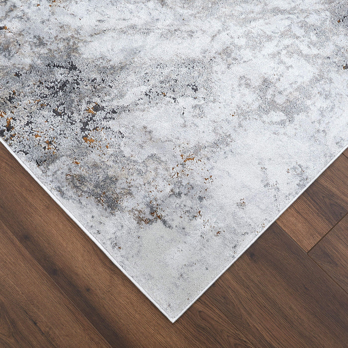 Hadim Gray Marbled - T2046 - 5' x 8'