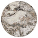 Hadim Gray Marbled - T2046 - 8' Round