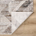 Hadim Brown Geometric - T2047 - 3' x 8' Runner