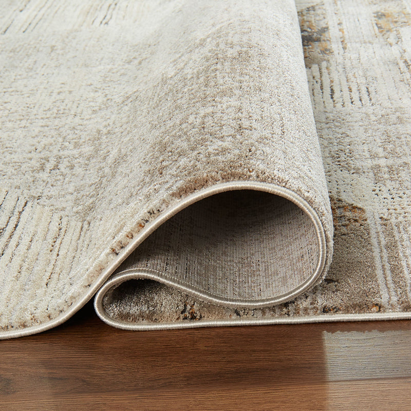 Hadim Brown Geometric - T2047 - 5' x 8'