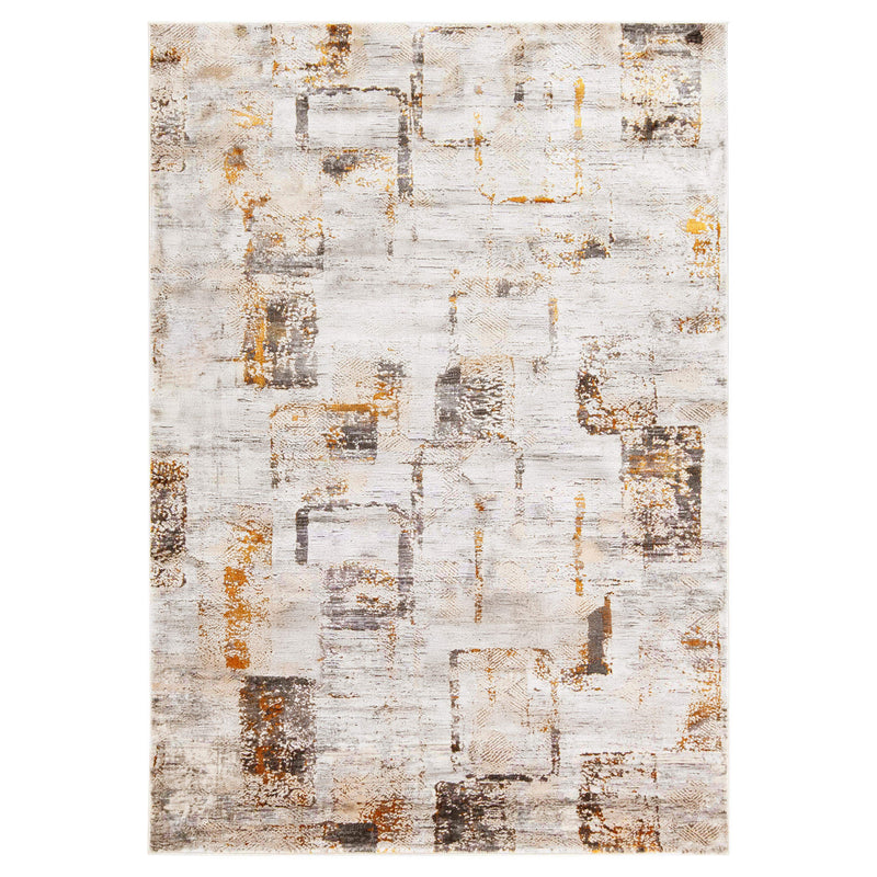 Hadim Brown Geometric - T2048 - 5' x 8'