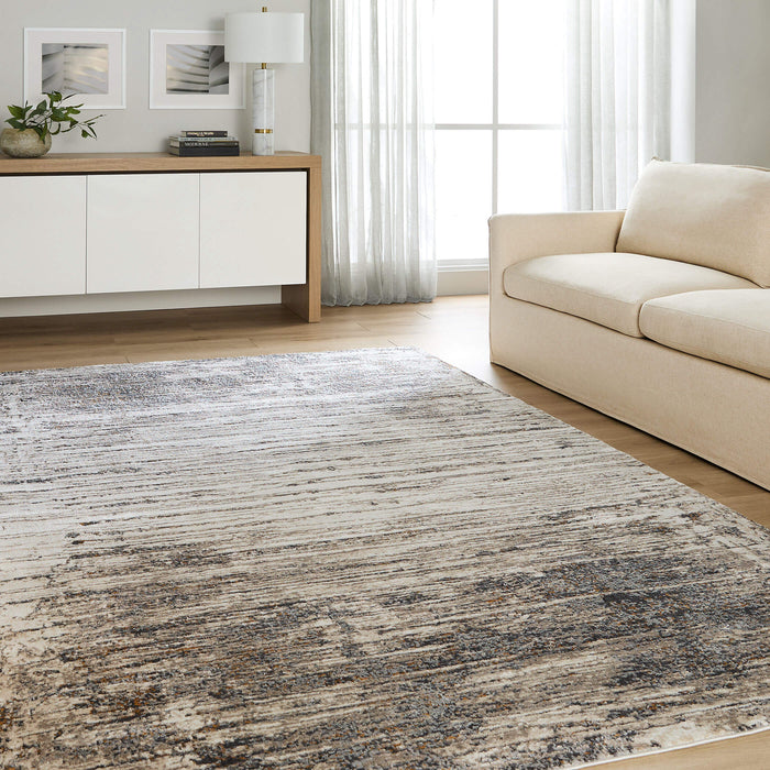Hadim Brown Painterly - T2049 - 10' x 13'