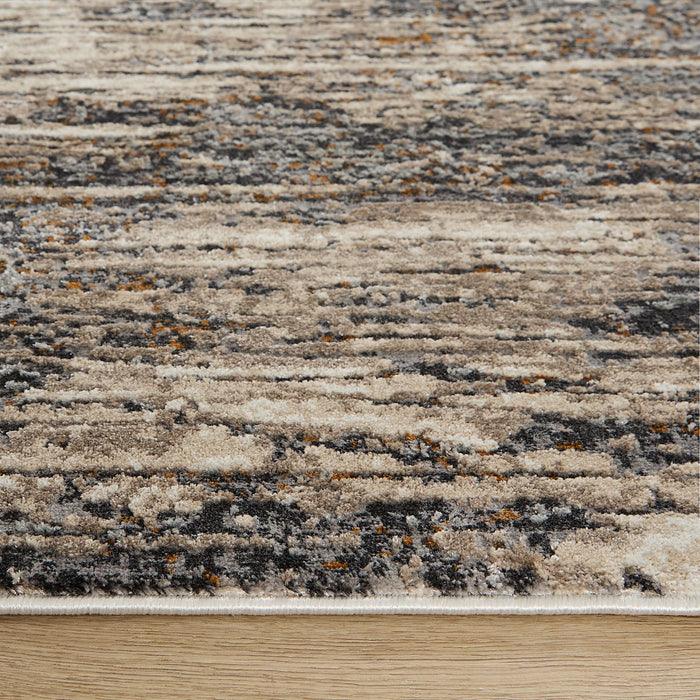 Hadim Brown Painterly - T2049 - 8' x 11'
