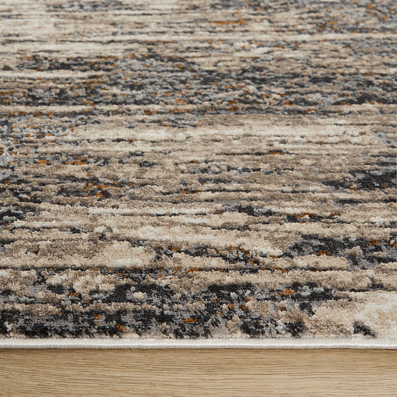 Hadim Brown Painterly - T2049 - 5' x 8'
