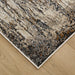 Hadim Brown Painterly - T2049 - 2' x 3'