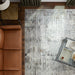 Hadim Gray Painterly - T2050 - 2' x 3'