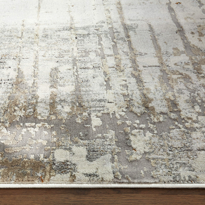 Hadim Gray Painterly - T2050 - 8' x 11'