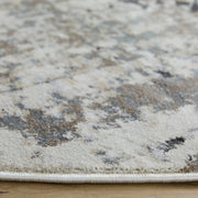 Hadim Brown Painterly - T2052 - 8' Round