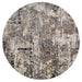 Hadim Brown Painterly - T2052 - 8' Round
