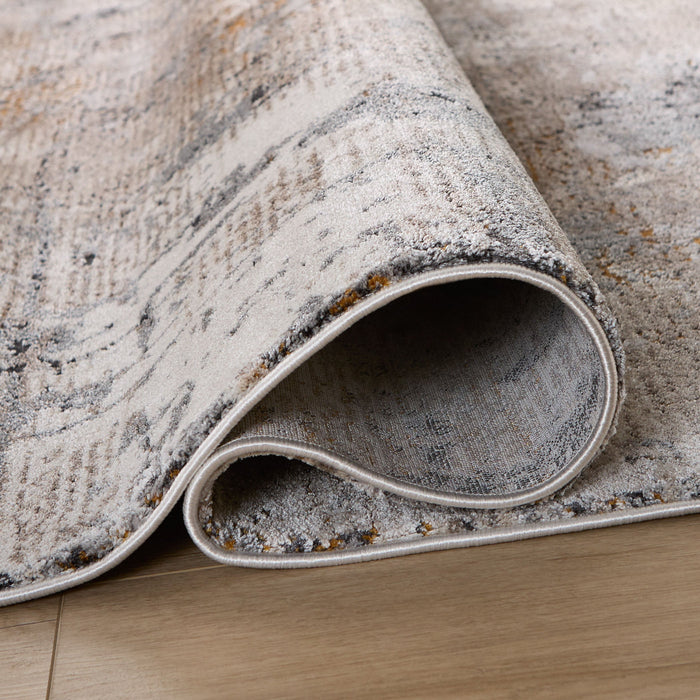 Hadim Brown Painterly - T2053 - 2' x 3'