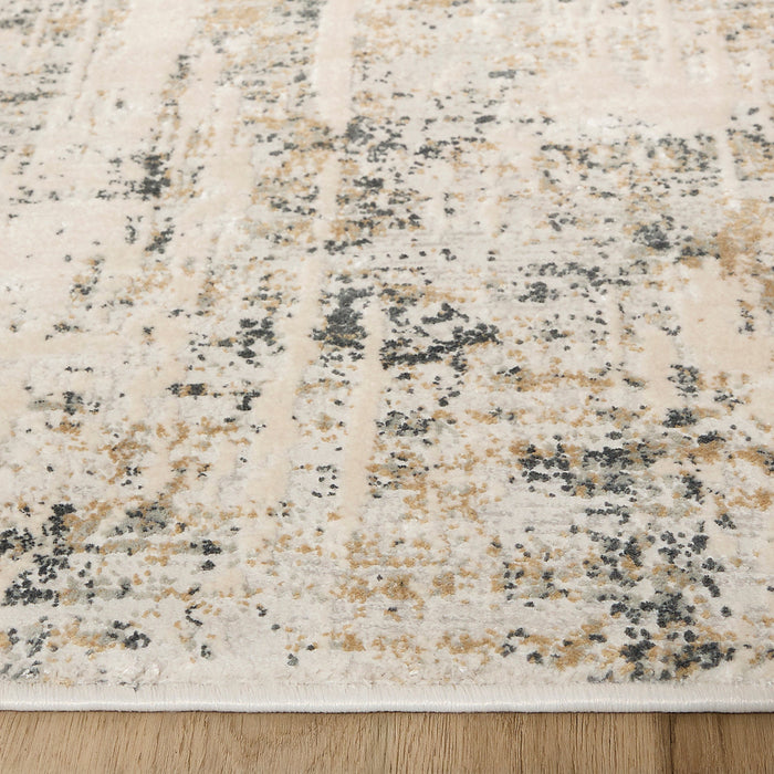 Kemer Gray Abstract - T2054 - 3' x 8' Runner