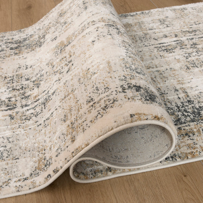 Kemer Gray Abstract - T2054 - 3' x 8' Runner