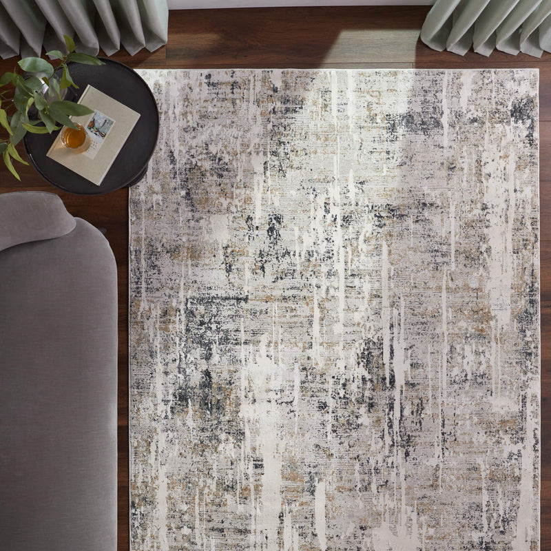 Kemer Gray Abstract - T2054 - 5' x 8'