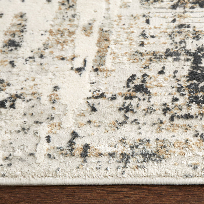 Kemer Gray Abstract - T2054 - 5' x 8'