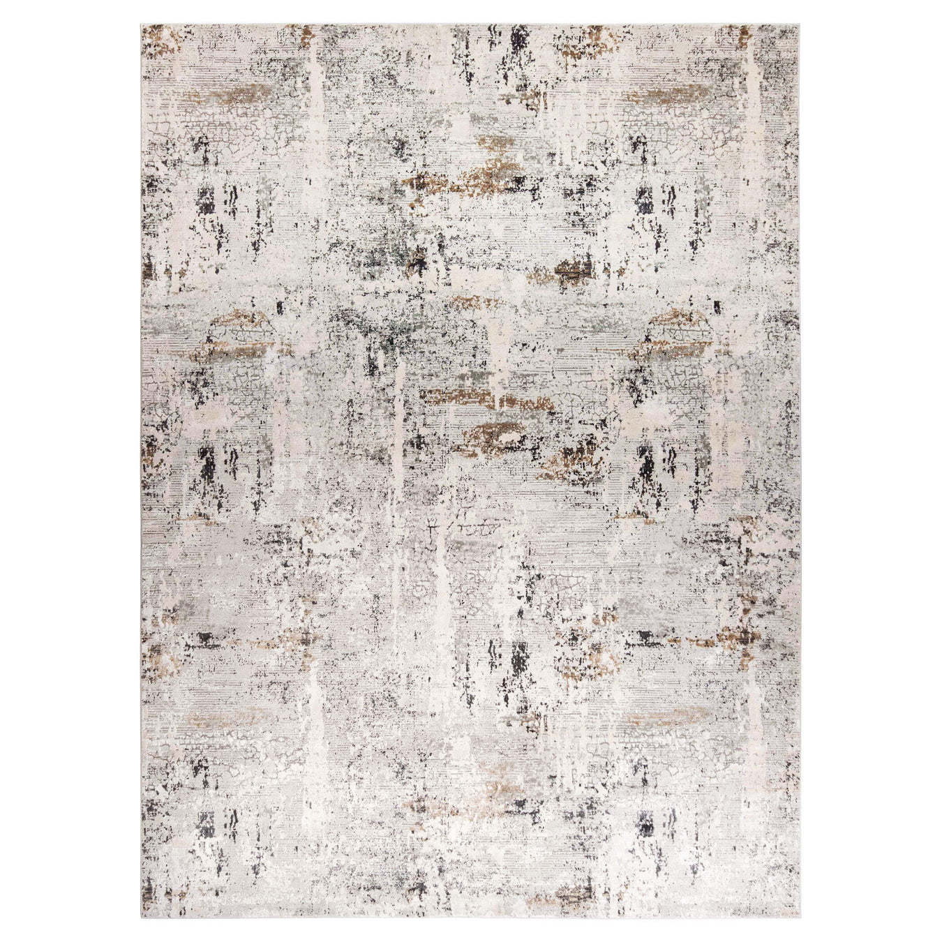 Kemer Gray Abstract - T2054 - 5' x 8'