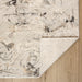 Kemer Gray Abstract - T2056 - 3' x 8' Runner