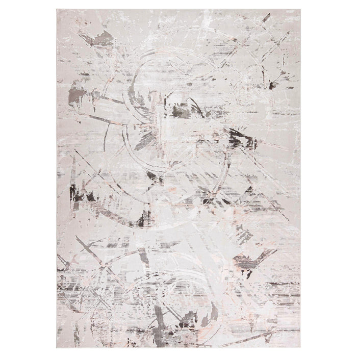 Kemer Gray Abstract - T2056 - 2' x 3'