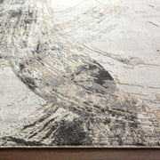 Kemer Gray Abstract - T2057 - 5' x 8'