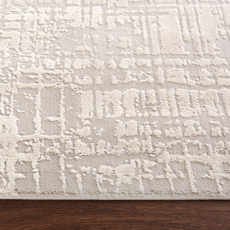 Kemer Ivory Abstract - T2058 - 5' x 8'