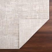 Kemer Ivory Abstract - T2058 - 5' x 8'
