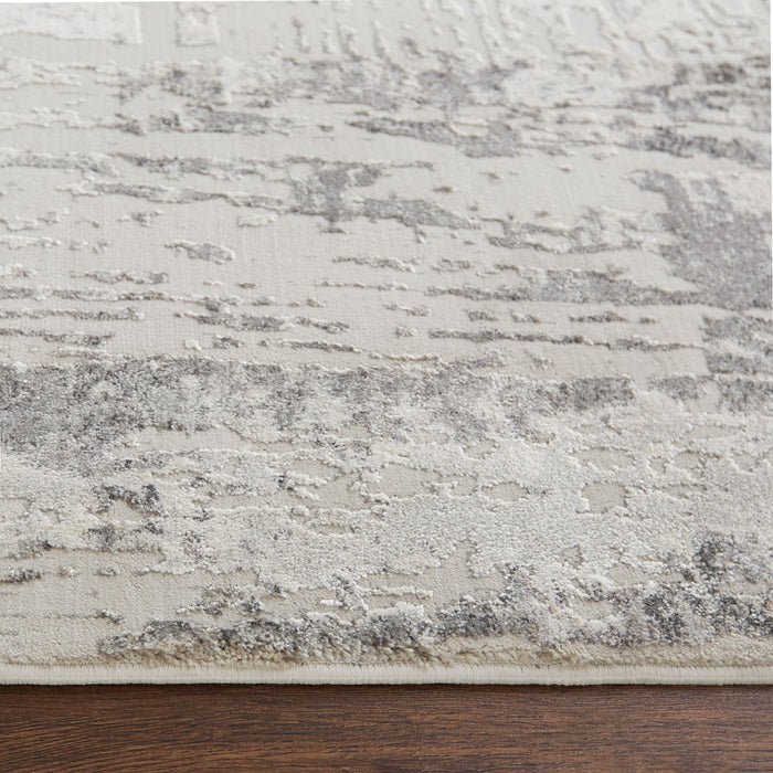 Kemer Gray Abstract - T2059 - 8' x 11'