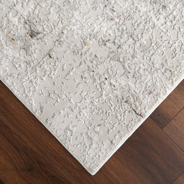 Kemer Ivory Abstract - T2060 - 7' x 9'