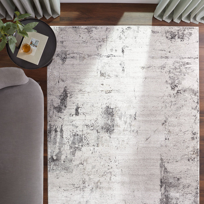 Kemer Gray Abstract - T2061 - 8' x 11'