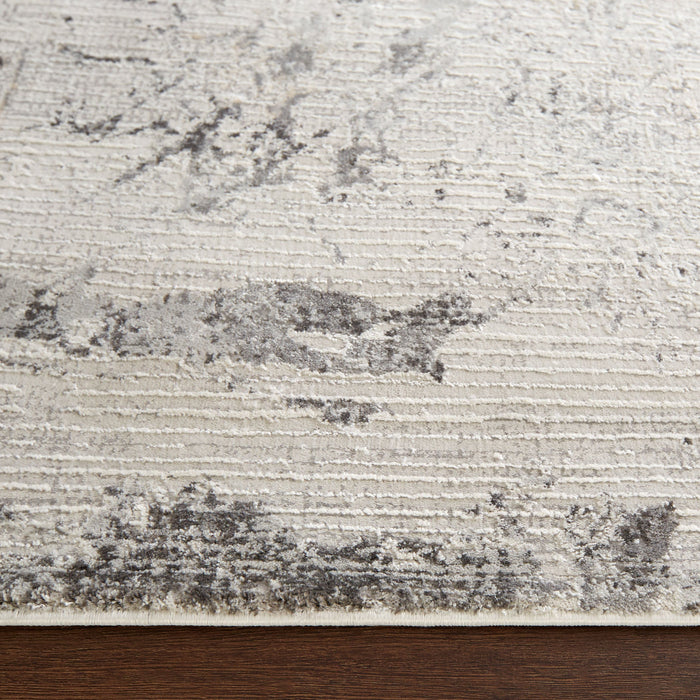 Kemer Gray Abstract - T2061 - 7' x 9'