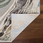 Zaria Gray Blue Marbled - T2063 - 5' x 8'