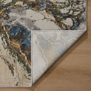 Zaria Blue Gray Marbled - T2065 - 5' x 8'