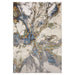 Zaria Blue Gray Marbled - T2065 - 8' x 11'