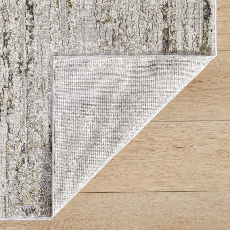 Zaria Gray Blue Heathered - T2066 - 5' x 8'