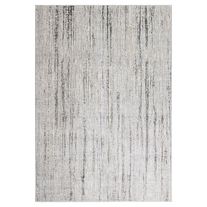 Zaria Gray Blue Heathered - T2066 - 5' x 8'