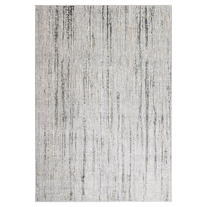 Zaria Gray Blue Heathered - T2066 - 5' x 8'