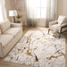 Zaria Beige Gray Marble Striations - T2067 - 5' x 8'