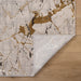 Zaria Beige Gray Marble Striations - T2067 - 8' x 11'