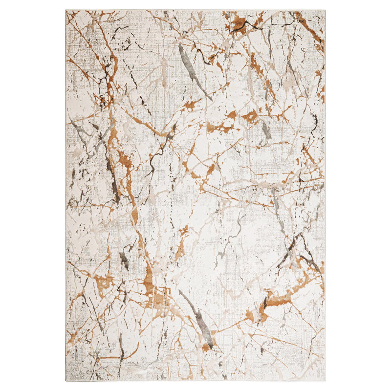 Zaria Beige Gray Marble Striations - T2067 - 5' x 8'