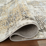 Zaria Gray Gold Weave - T2069 - 5' x 8'
